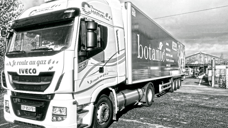 Charvin logistics trucks for road freight transportation